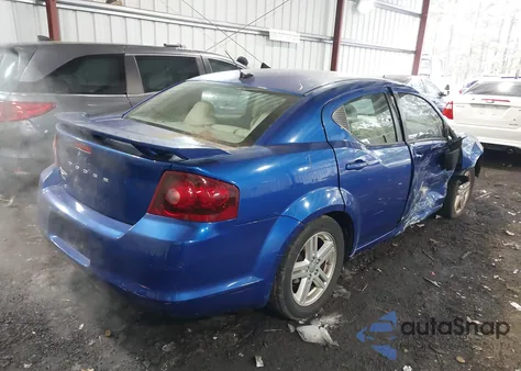 2013 Dodge Avenger Se V6 из США, поврежденный, VIN 1C3CDZAG2DN582150